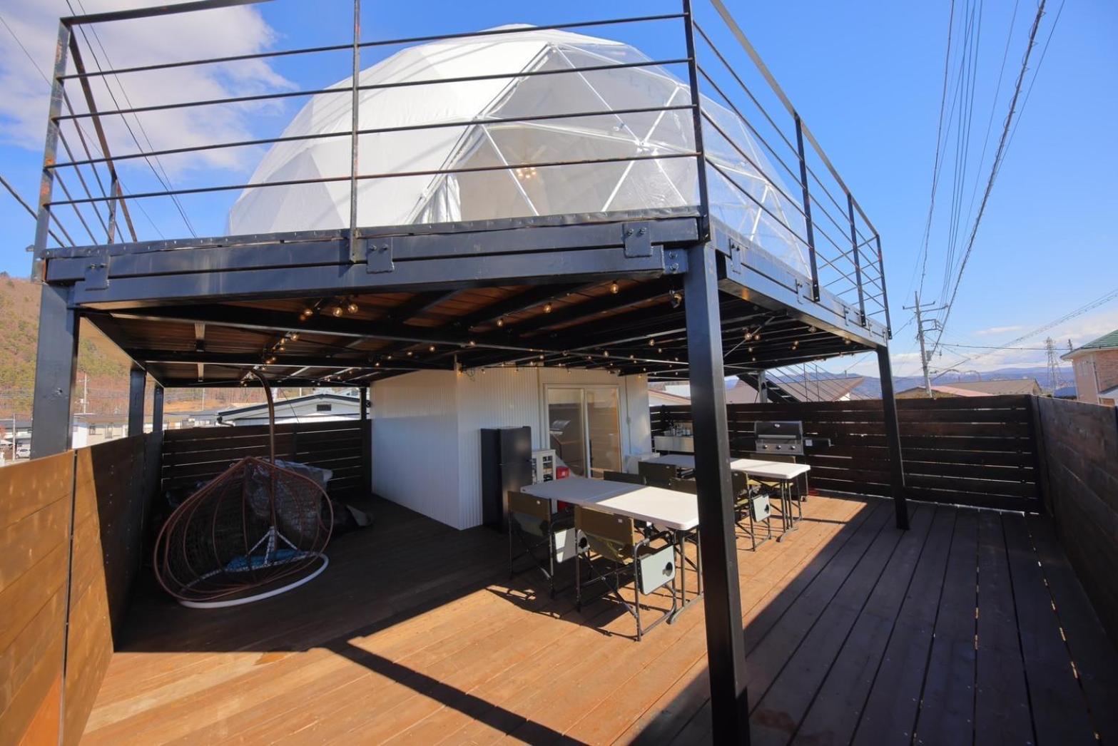 Glamping Dome Yoshimura Fujikawaguchiko Buitenkant foto